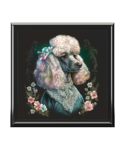 72880 51 400x480 - Victorian Art Nouveau Poodle Portrait Vintage Jewelry Keepsake Box VI - a perfect gift for the poodle lover, including poodle moms and sisters