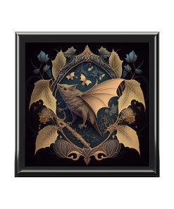 Beautiful Gothic Bat Fairytale Jewelry Box