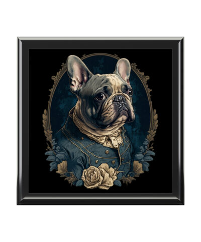 72880 72 400x480 - French Bulldog Portrait Jewelry Keepsake Box V - a perfect gift for the frenchy lover or any bull dog fan
