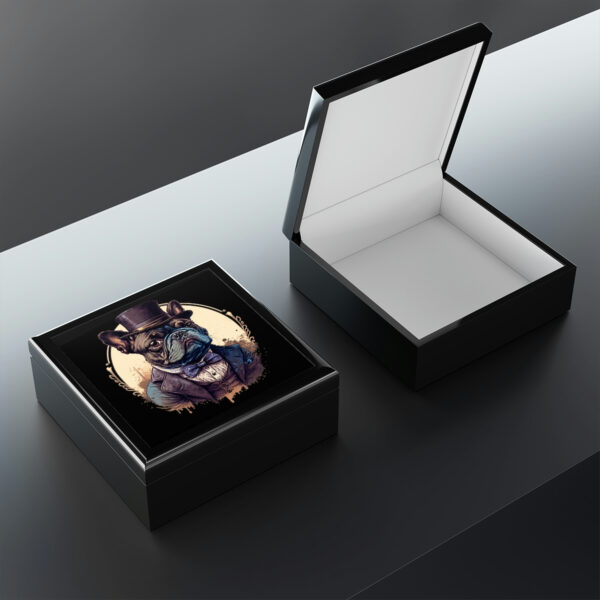 French Bulldog Portrait Jewelry Keepsake Box II – a perfect gift for the frenchy lover or any bull dog fan