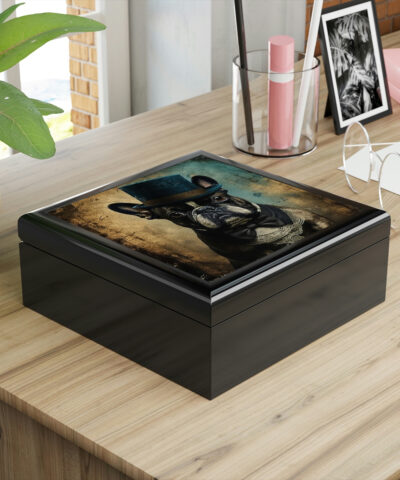 72880 82 400x480 - French Bulldog Portrait Jewelry Keepsake Box - a perfect gift for the frenchy lover or any bull dog fan