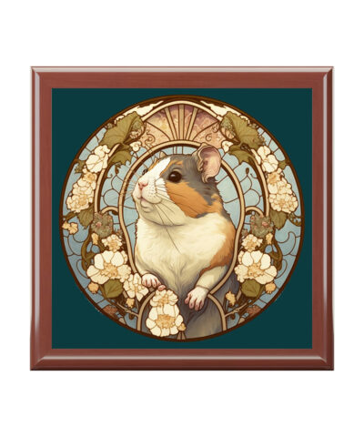 72881 498 400x480 - Art Nouveau Hamster Jewelry Box