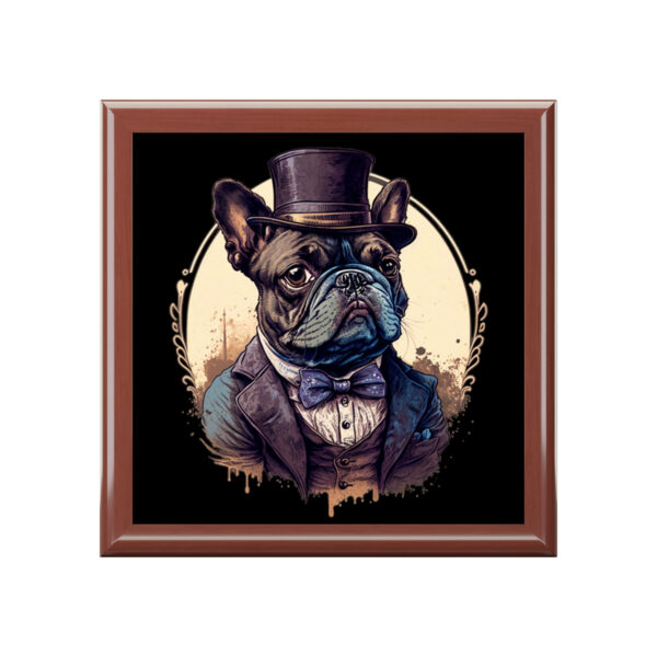 French Bulldog Portrait Jewelry Keepsake Box II – a perfect gift for the frenchy lover or any bull dog fan
