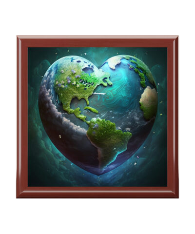 72882 150 400x480 - Earth Heart Wood Keepsake Jewelry Box with Ceramic Tile Cover