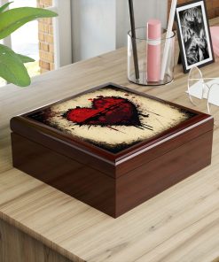 72882 226 247x296 - Grunge Heart Wood Keepsake Jewelry Box with Ceramic Tile Cover