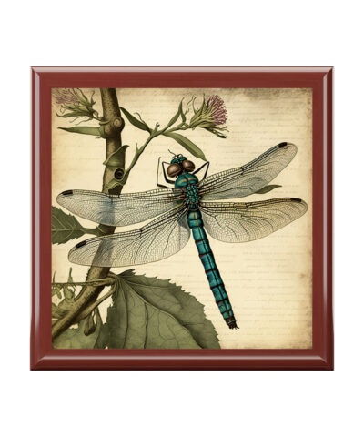 72882 441 400x480 - Vintage Dragonfly Wooden Keepsake Jewelry Box