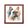 French Bulldog Portrait Jewelry Keepsake Box V – a perfect gift for the frenchy lover or any bull dog fan