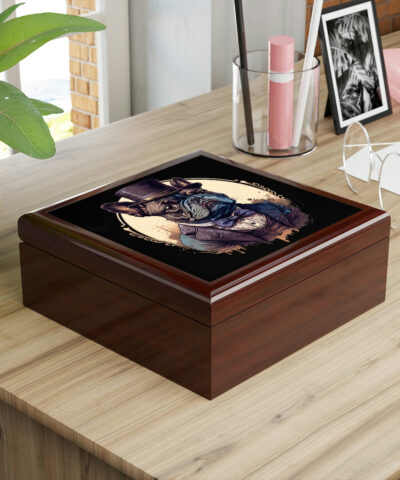 72882 76 400x480 - French Bulldog Portrait Jewelry Keepsake Box II - a perfect gift for the frenchy lover or any bull dog fan