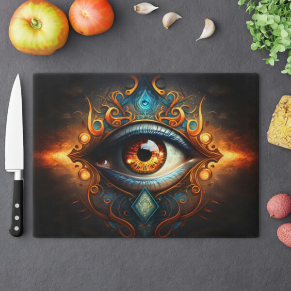 The All-Knowing Third Eye Cutting Board