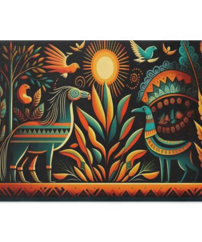 74549 141 400x480 - Boho Modern Mesoamerican Design Cutting Board