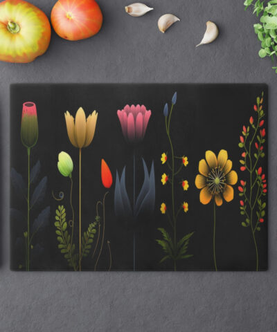 74549 176 400x480 - Boho Modern Minimalism Night Floral Cutting Board