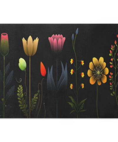 Boho Modern Minimalism Night Floral Cutting Board