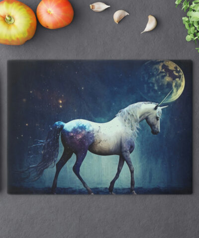 74549 70 400x480 - Midnight Unicorn Cutting Board