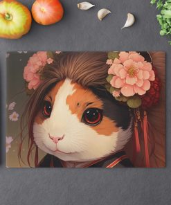 Anime Hamster Princess Cutting Board