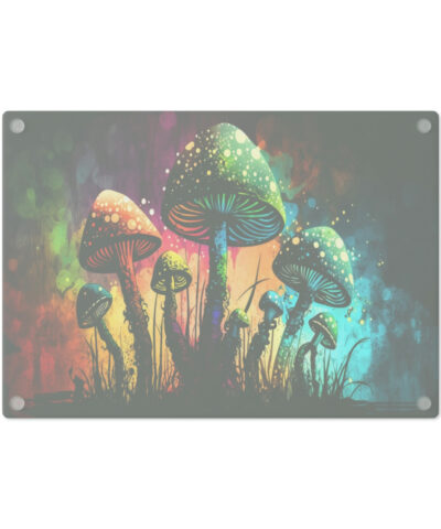 74550 112 400x480 - Grunge Magic Mushrooms Cutting Board
