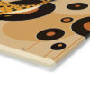 Mid-Century Modern Leopard Cat Cutting Board