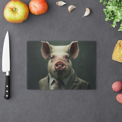 Before You Pig Out… Cutting Board