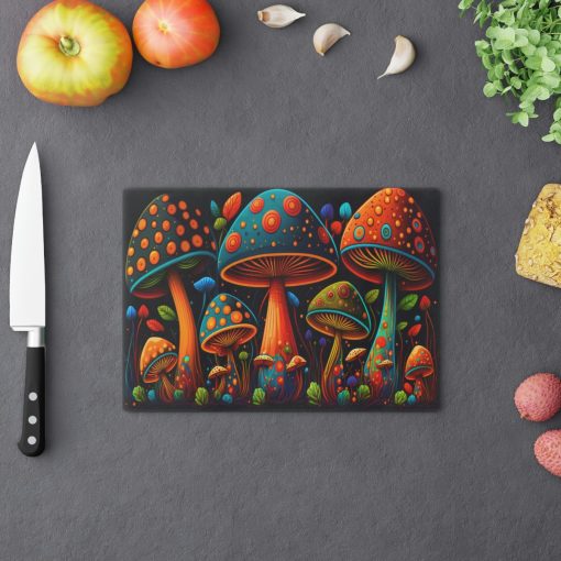 Magic Mushrooms Cutting Board
