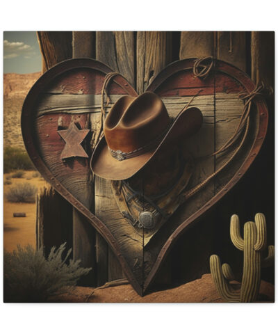 75767 189 400x480 - Cowboy Heart Vintage Antique Retro Canvas Wall Art - This Art Print Makes the Perfect Gift. Fit's just about any de