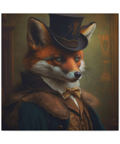 75767 217 400x480 - Victorian Fox Vintage Antique Retro Canvas Wall Art - This Art Print Makes the Perfect Decor Gift for any Nature Lover.