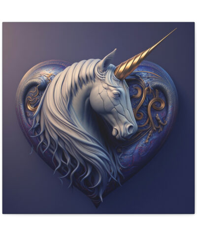 75767 252 400x480 - Purple Unicorn Heart Vintage Antique Retro Canvas Wall Art - This Art Print Makes the Perfect Gift. Fit's just about any decor.