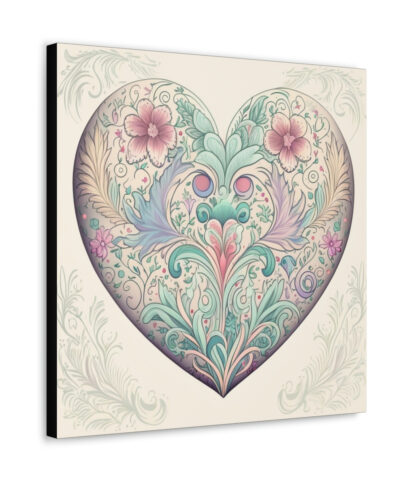 75767 288 400x480 - Hidden Dragon Heart Vintage Antique Retro Canvas Wall Art - This Art Print Makes the Perfect Gift. Fit's just about any decor.
