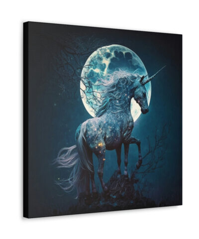 75767 296 400x480 - Whimsical Unicorn Moon Vintage Antique Retro Canvas Wall Art - This Art Print Makes the Perfect Gift. Fit's just about any decor.