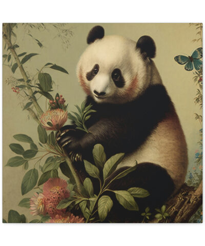 75767 91 400x480 - Panda Vintage Antique Retro Canvas Wall Art - This Art Print Makes the Perfect Gift for any Nature Lover. Decor You Can L