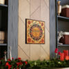 Rustic Folk Celestial Sun Canvas Gallery Wraps - Perfect Gift for Your Country Farm Friends