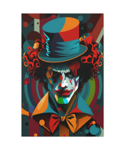 75776 14 400x480 - Crazy Insane Evil Spooky Clowns – Mr. Terrifier the Clown from Hell Canvas Gallery Wraps