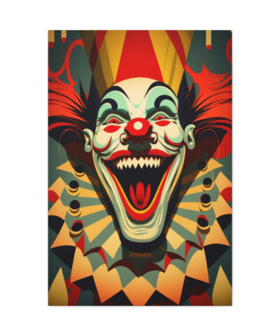 75776 7 400x480 - Spooky Crazy Insane Evil Clowns – Mr. Terrifier the Clown from Hell Canvas Gallery Wraps
