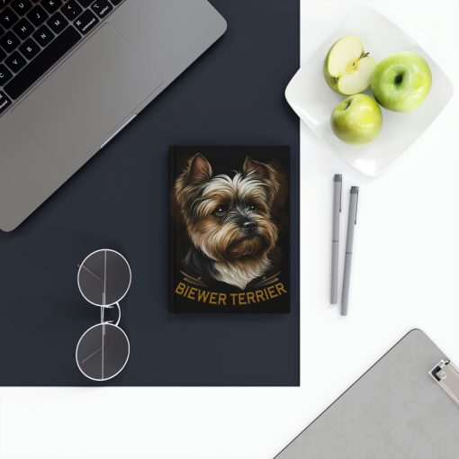 Biewer Terrier Notebook – Emblem – Biewer Terrier Inspirations – Hard Backed Journal