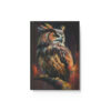 Owl Inspirations - Acrylic Owl Painting - Hard Backed Journal