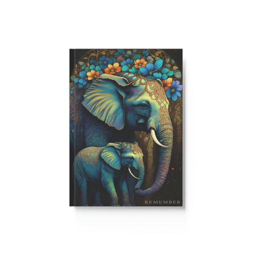 Elephant Inspirationals – Remember – Hard Backed Journal