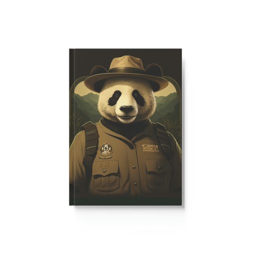 Ranger Panda Bear Hard Backed Journal