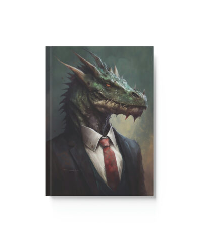 76903 1059 400x480 - Boss Dragon Portrait Hard Backed Journal