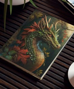 Green Tree Dragon Hard Backed Journal