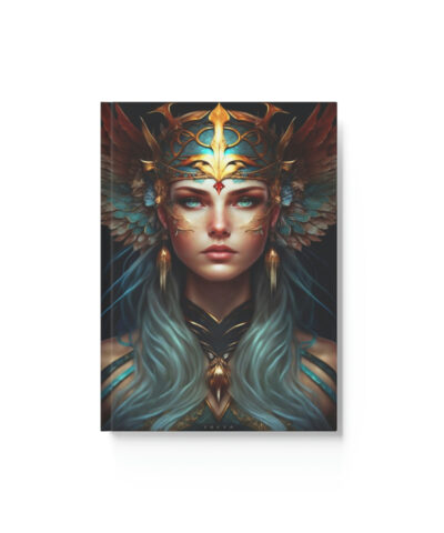 76903 141 400x480 - Freya the Goddess Notebook - Turquois - Hard Backed Journal
