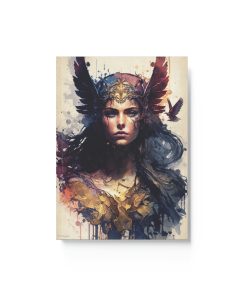 Freya the Goddess Notebook – Watercolor – Hard Backed Journal