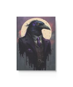 Raven Notebook – Mr. Raven – Hard Backed Journal