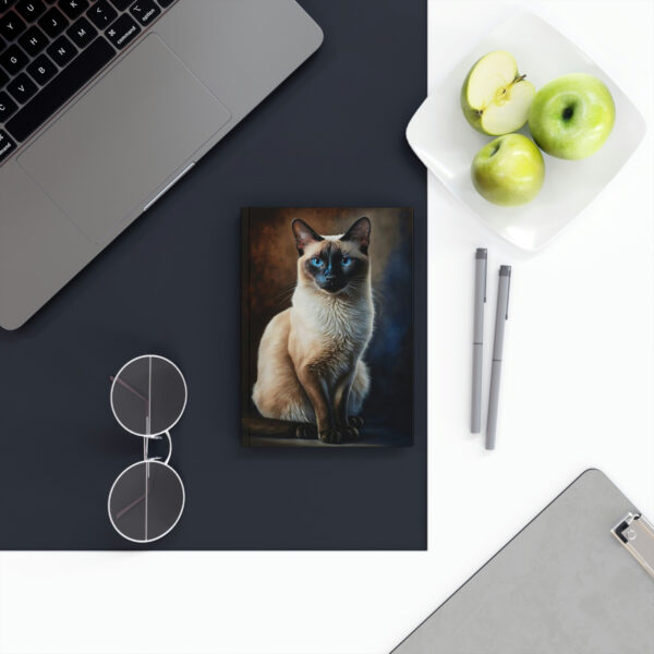Siamese Cat Notebook – The Portrait – Cat Inspirations – Hard Backed Journal
