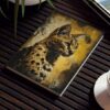 Savannah Cat Notebook – Sunny Afternoon – Cat Inspirations – Hard Backed Journal