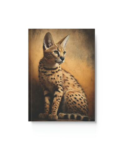 76903 318 400x480 - Savannah Cat Notebook - Portrait - Cat Inspirations - Hard Backed Journal