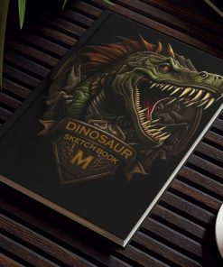 Dinosaur Notebook Sketchbook Choice – Logo – Hard Backed Journal
