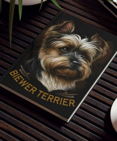 Biewer Terrier Notebook – Emblem – Biewer Terrier Inspirations – Hard Backed Journal