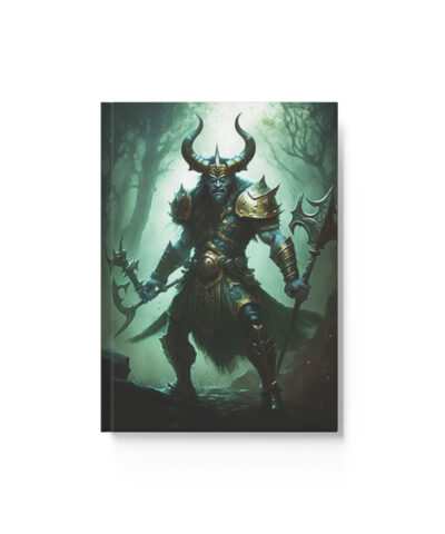 Viking Norse God Notebook – Battle Ready – Hard Backed Journal