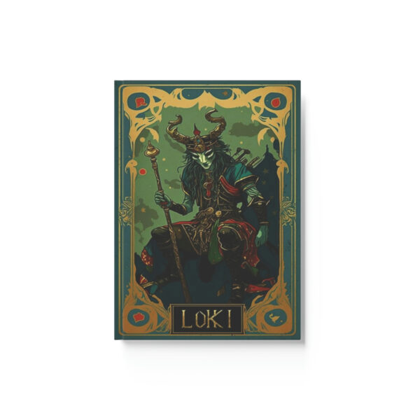 Viking God Notebook – Tarot Card – Hard Backed Journal