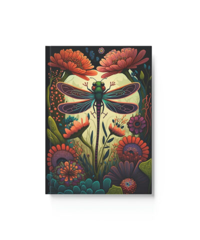 76903 527 400x480 - Dragonfly Inspirations - Bright Dragonfly - Hard Backed Journal