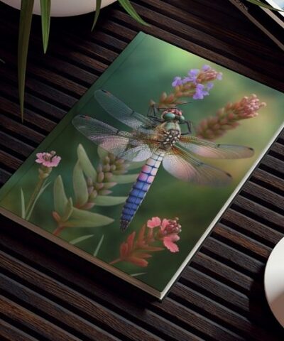 76903 547 e1679762651792 400x480 - Dragonfly Inspirations - Dragonfly in the Morning -  Hard Backed Journal