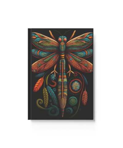 76903 562 400x480 - Dragonfly Inspirations - Mesoamerican Dragonfly -  Hard Backed Journal
